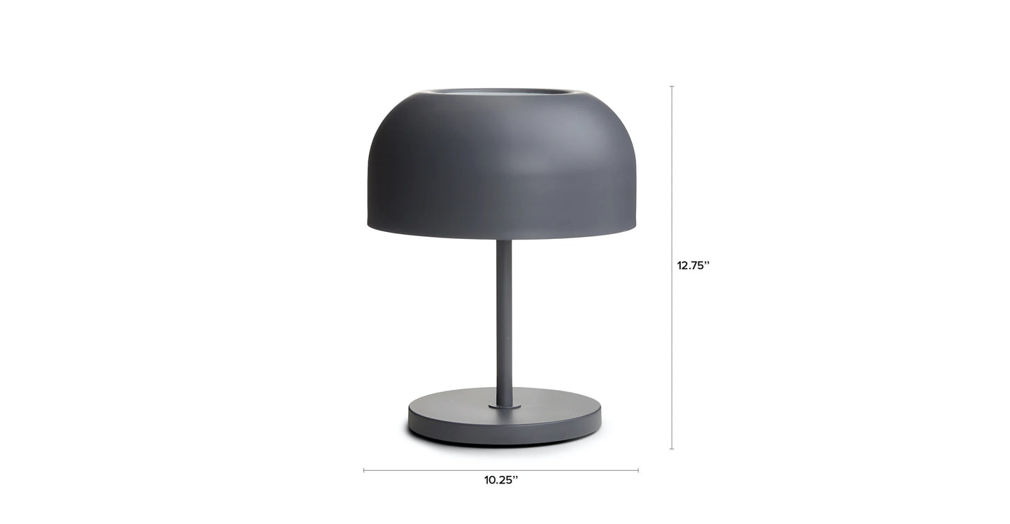 Charcoal Table Lamp